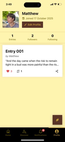 JournalClub: The real you screenshot