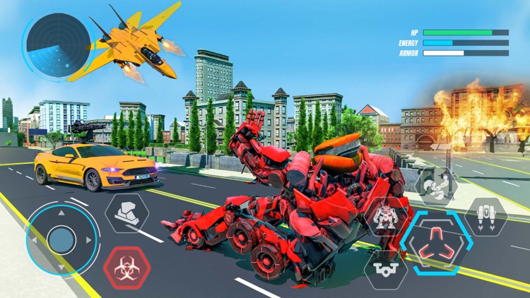 Transform and Fight: Robo Wars screenshot-3
