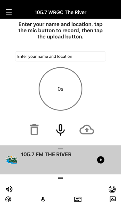 105.7 WRGC The River Screenshot