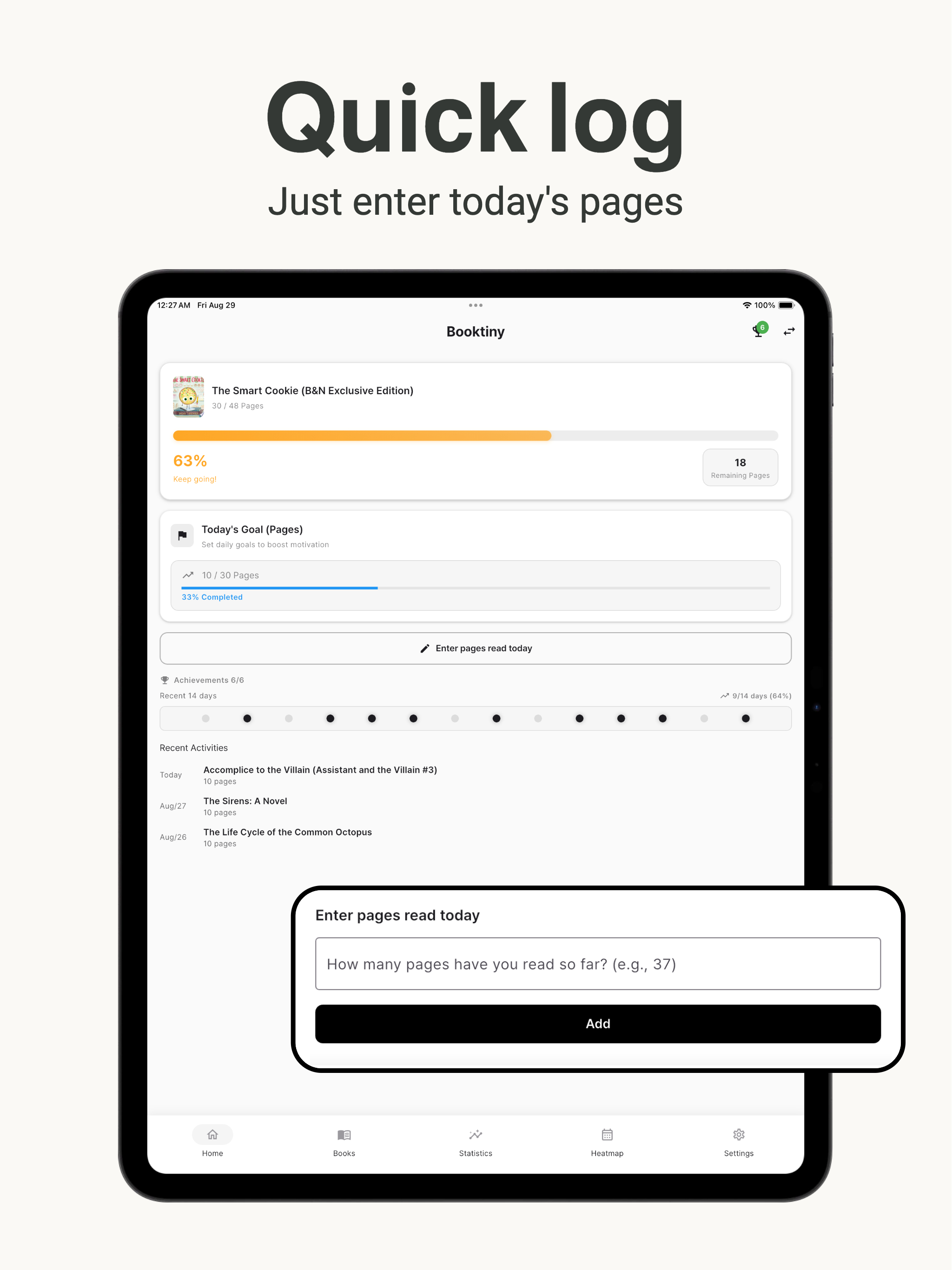 Booktiny: Reading Tracker screenshot 11