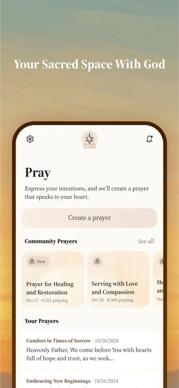 Faithy: Devocional y Oración screenshot 6 of 9