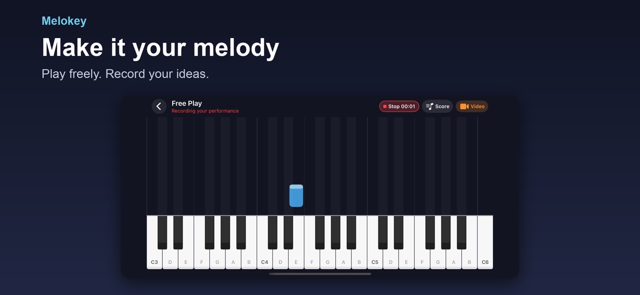 Screenshot 4 of Melokey: Learn & Play Piano