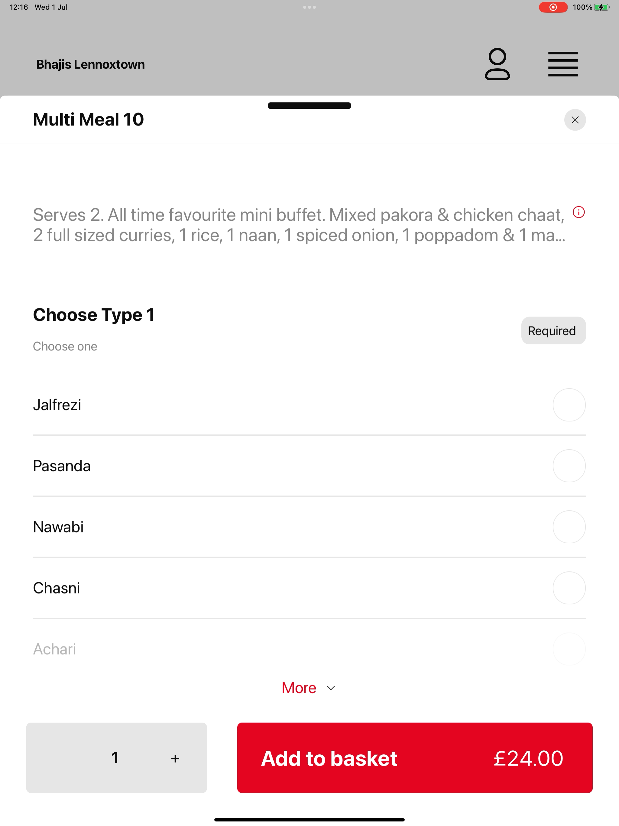 Bhajis Lennoxtown screenshot 16