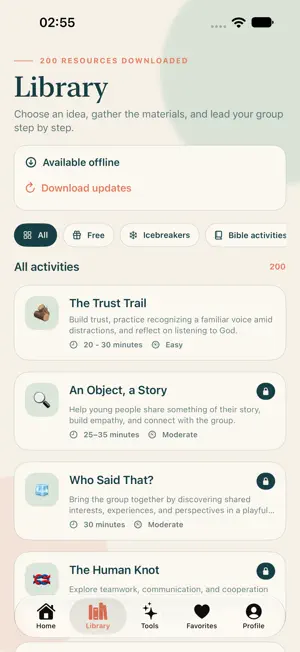 Christian Group Activities screenshot 3