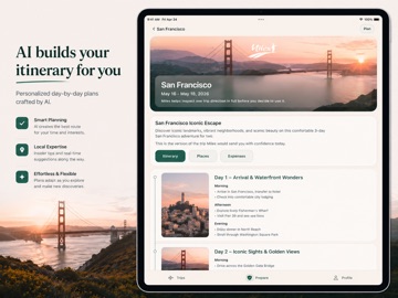 Miles - AI Travel Assistant iPad screenshot