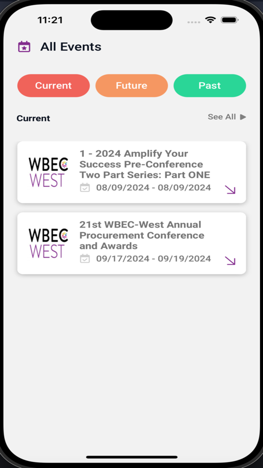 #2. WBEC West (iOS) 由: Cloud Custom Solutions LLC