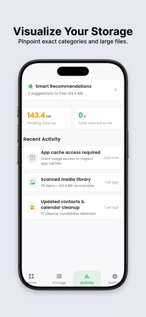 Spacely Cleaner screenshot 2