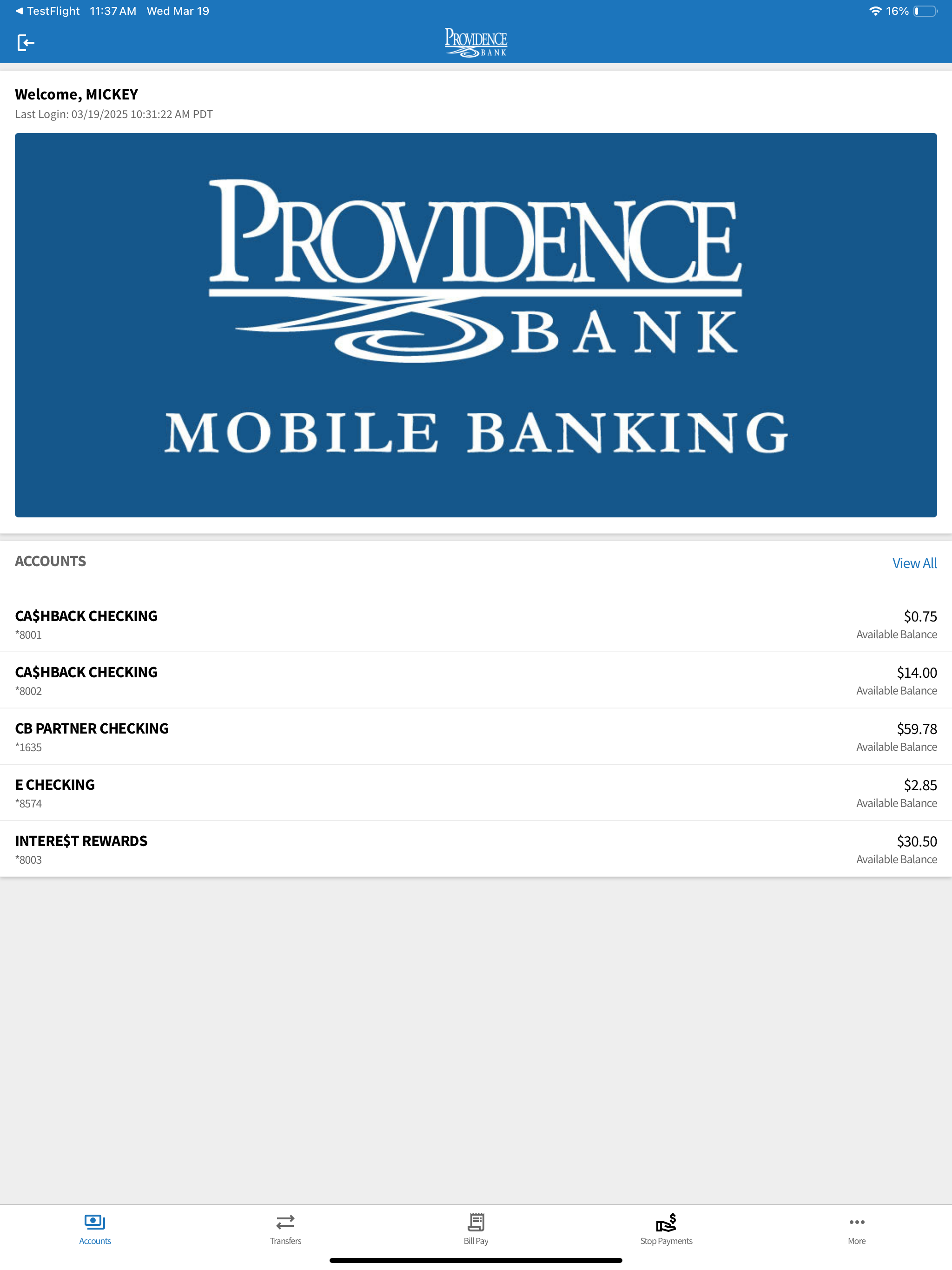 Providence Bank NC screenshot 8
