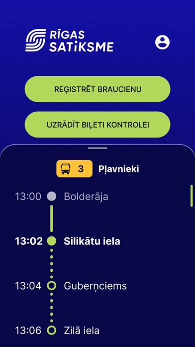 Rīgas satiksmes koda biļete Screenshot