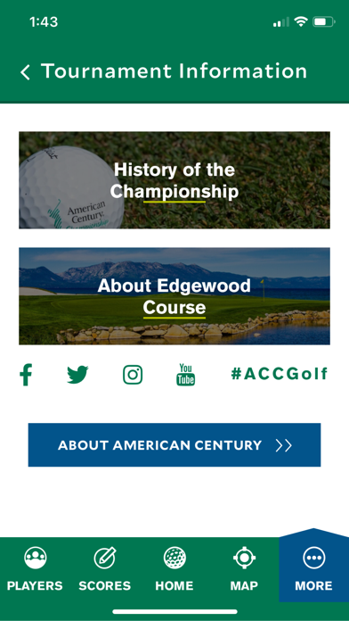 American Century Championship Screenshot