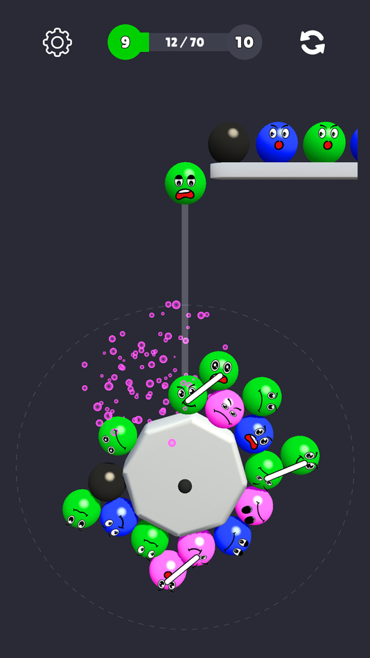 #2. Drop Ball Puzzle! (iOS) 由: Mert Yilmaz