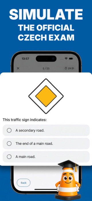 Czech Driving Test 2026 Screenshot 1 of 5