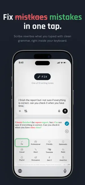 Scribe – AI Keyboard screenshot 1