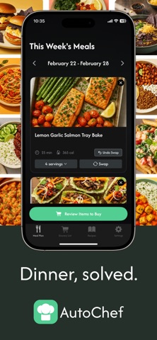 AutoChef - Meal Planning screenshot