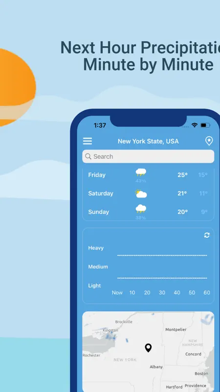Dark Sky Tech & Rain Radar screenshot 5 of 5