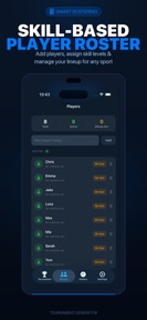 Tournament Generator: Brackets screenshot