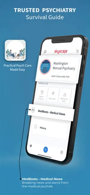 Washington Manual Psychiatry screenshot 2