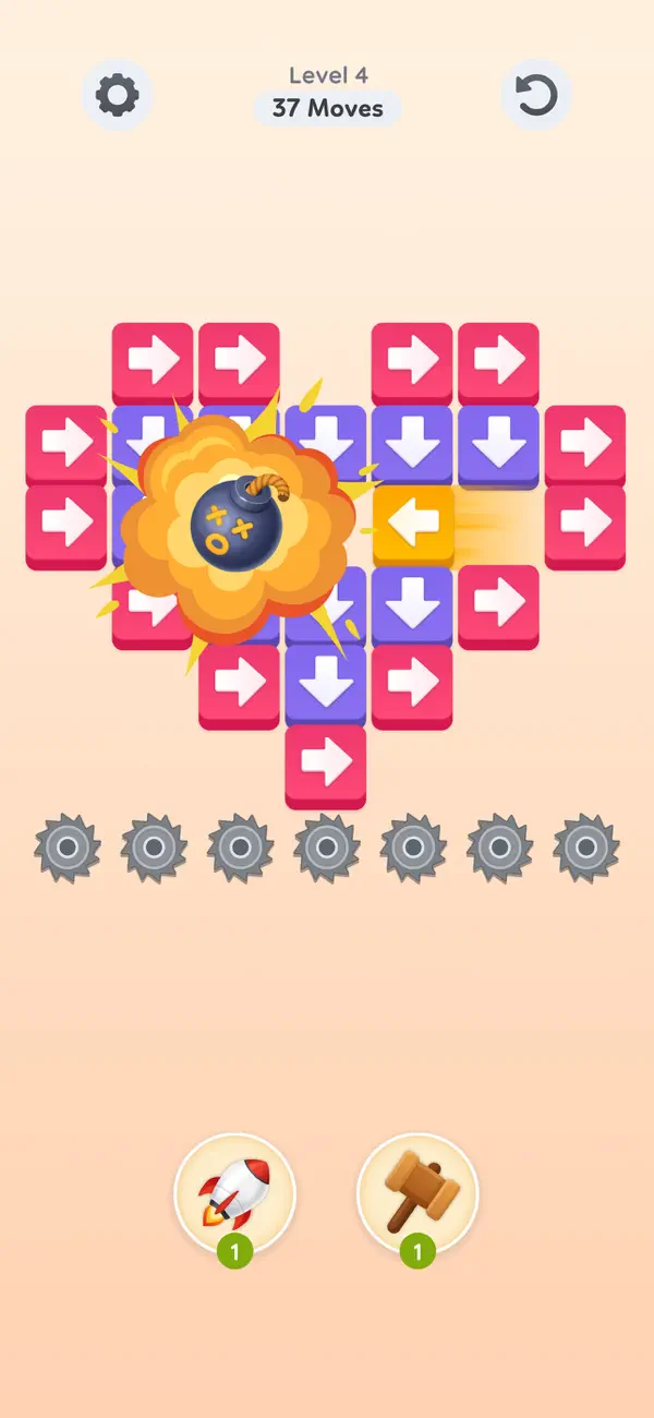 #5. Block Escape: Tap Away Puzzle (iOS) 由: Playful Bytes Studio