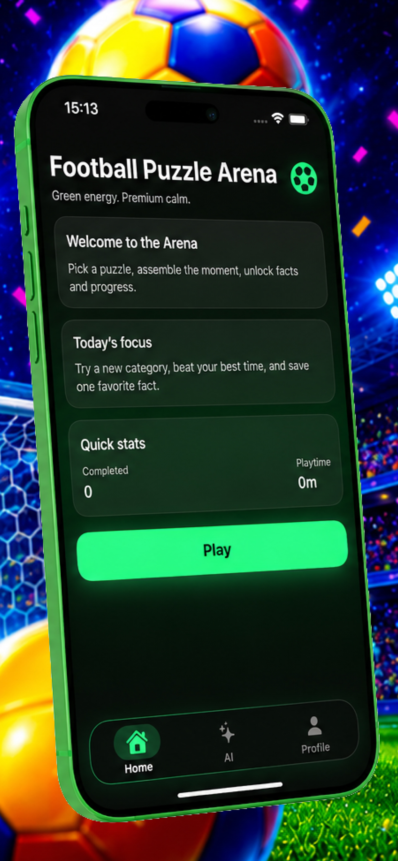 Football Puzzle Arena screenshot 3