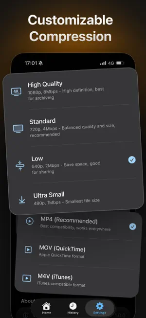 VideoSlimmer - Compress Videos screenshot 3