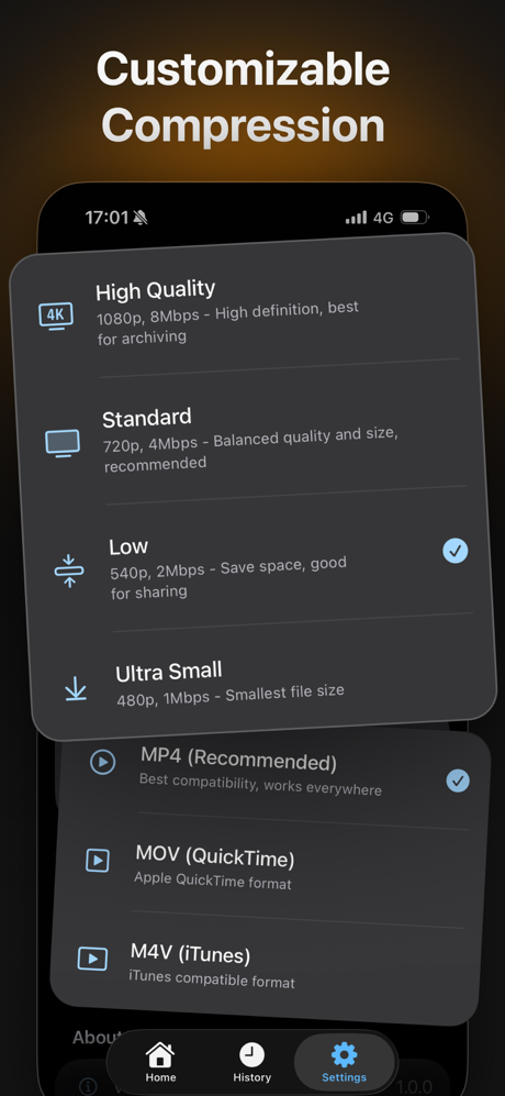 VideoSlimmer - Compress Videos screenshot 3