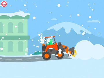 Dinosaur Garbage Truck Games iPad screenshot