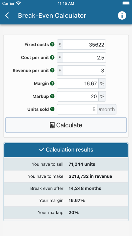 #3. Small Business Calculators (iOS) 由: Bhavinkumar Satashiya