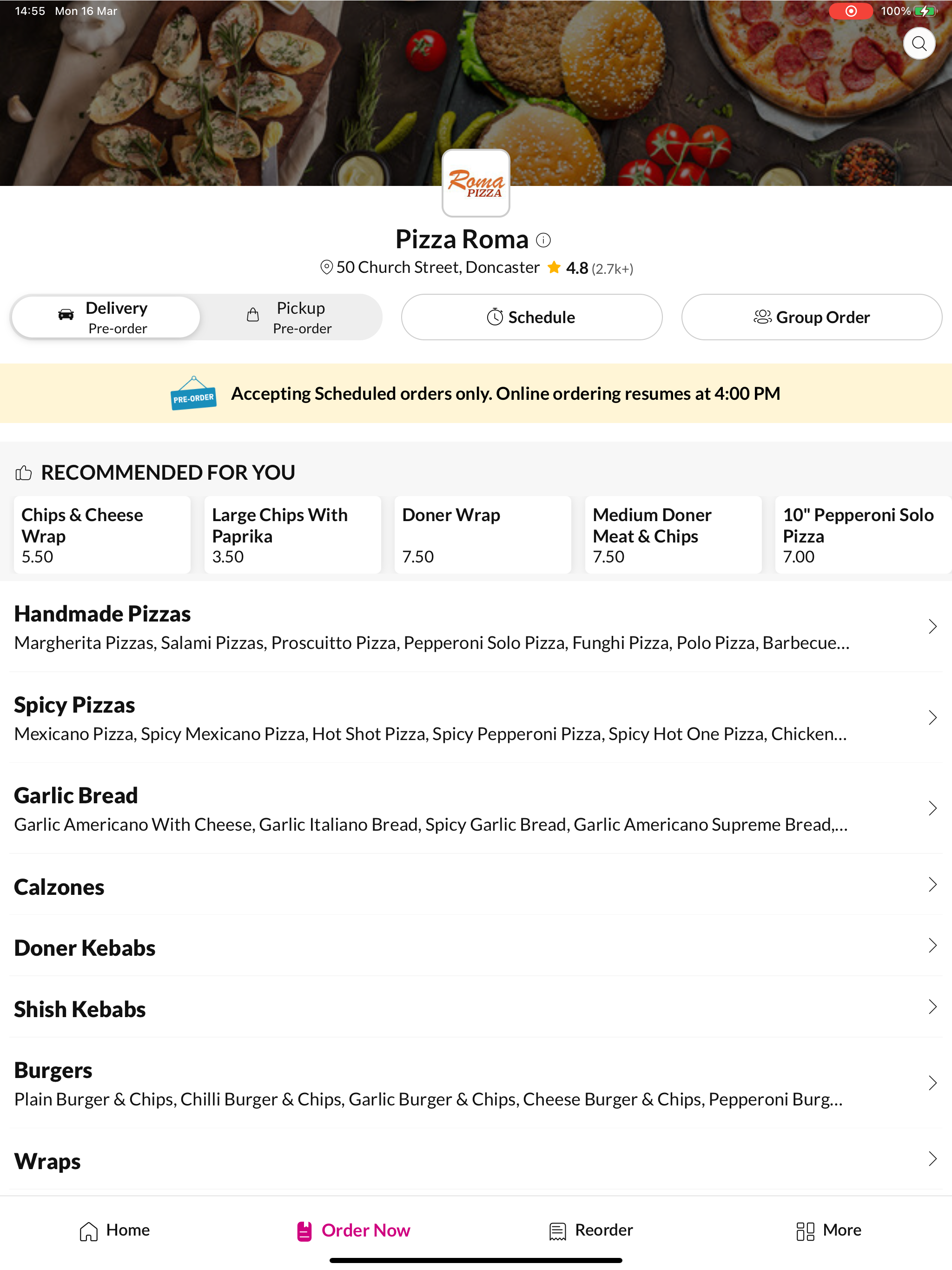 Pizza Roma Doncaster screenshot 6