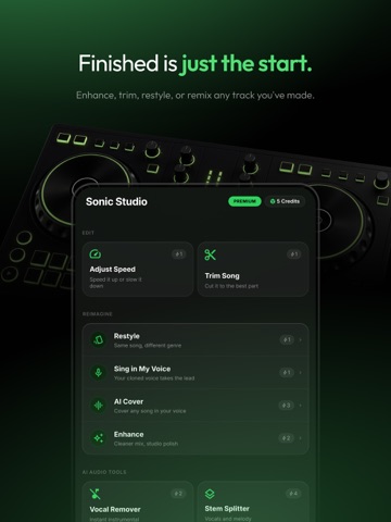 MELODIZE AI MUSIC GENERATOR iPad screenshot 10