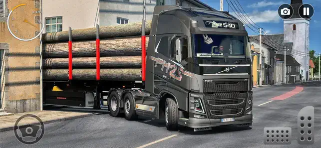 Euro Truck Simulator Games 3D iPhone screenshot 1