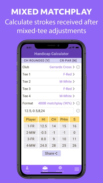 WHS Handicap Calculator screenshot-0