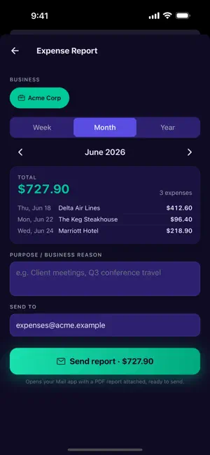 Tuck: Receipt Expense Tracker screenshot 1