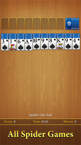 Spider Solitaire Card Games · screenshot