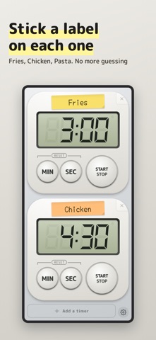 Kitchen Timers: Cooking Timer Screenshot 2 of 6