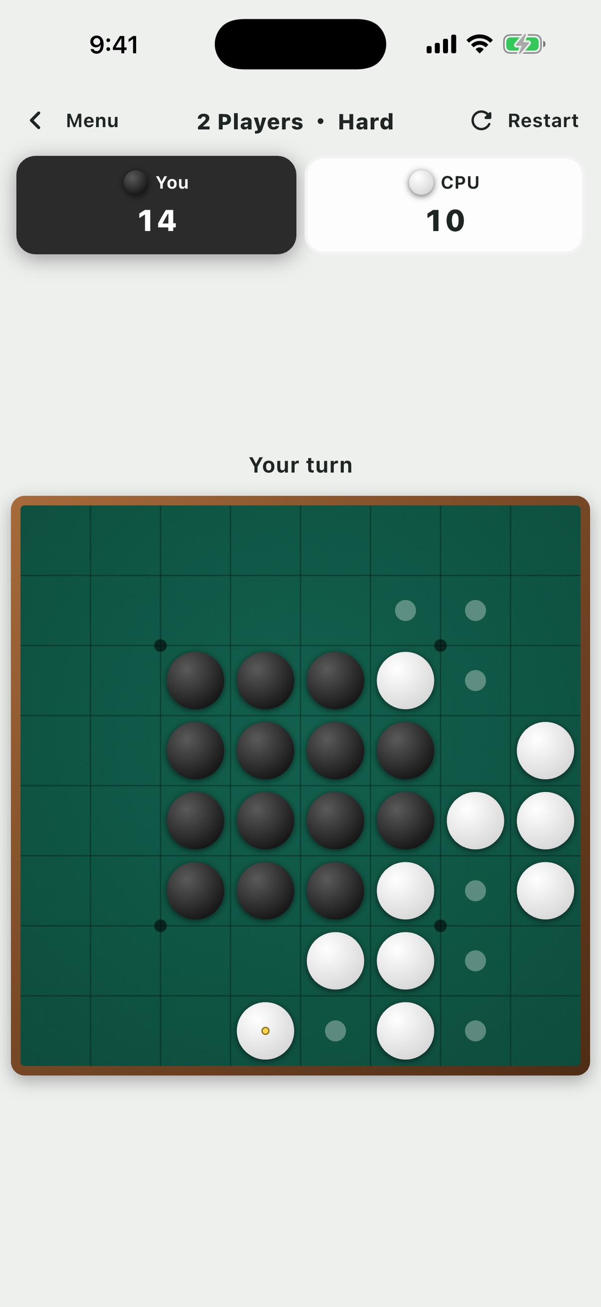 Screenshot 3 of 4-Player Reversi