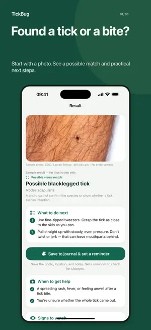 TickBug: Bug Bite Identifier screenshot 1