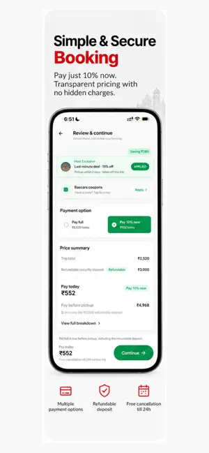 BaeCars: Self Drive Car Rental screenshot 2