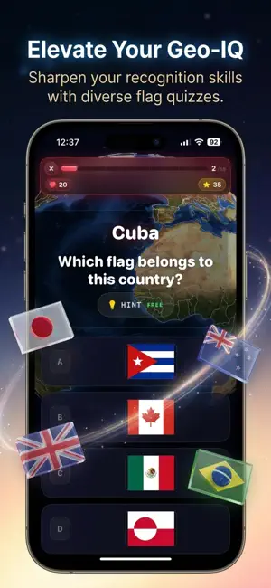 Flag Quiz 3D screenshot 3