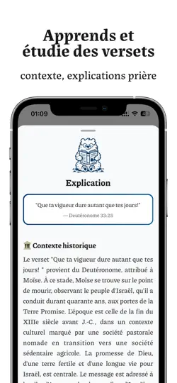 Capture d'écran de Bibly - Versets Et Prières sur iPhone 4