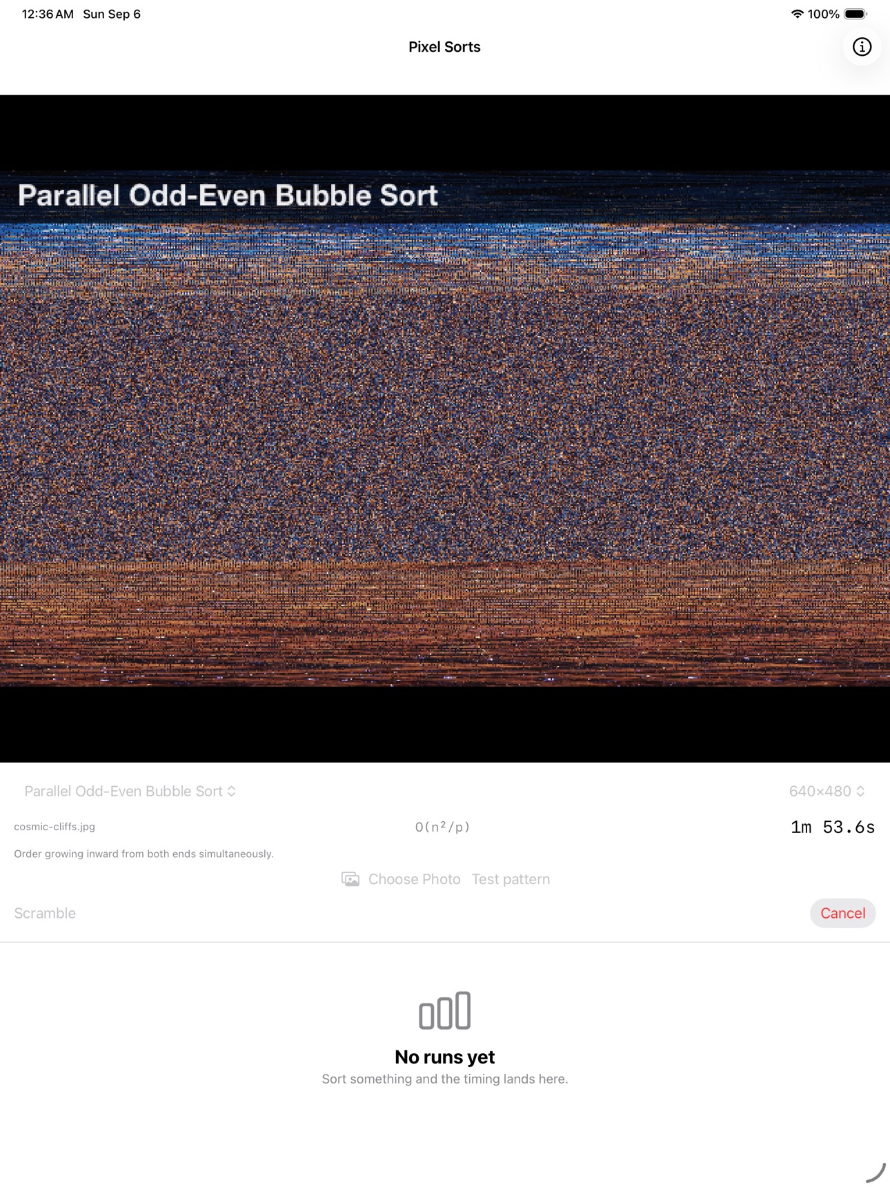 Screenshot 3 of Pixel Sorts
