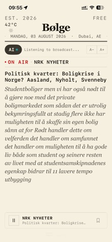 Bølge screenshot