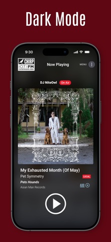 CHIRP Radio screenshot