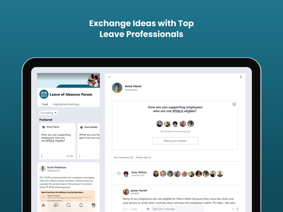 Screenshot #4 pour AbsenceSoft Community