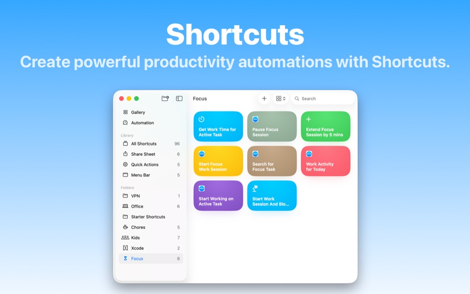 #8. Focus – Productivity Timer (macOS) By: Meaningful Things GmbH & Co. KG