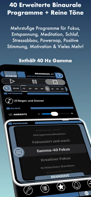 BrainWave: 40 Binaural Series™ screenshot 1 of 10