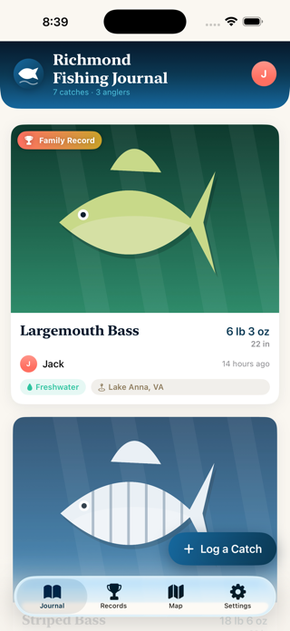 Catch Crew Journal Screenshot 1 of 4