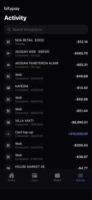 bitypay screenshot 1