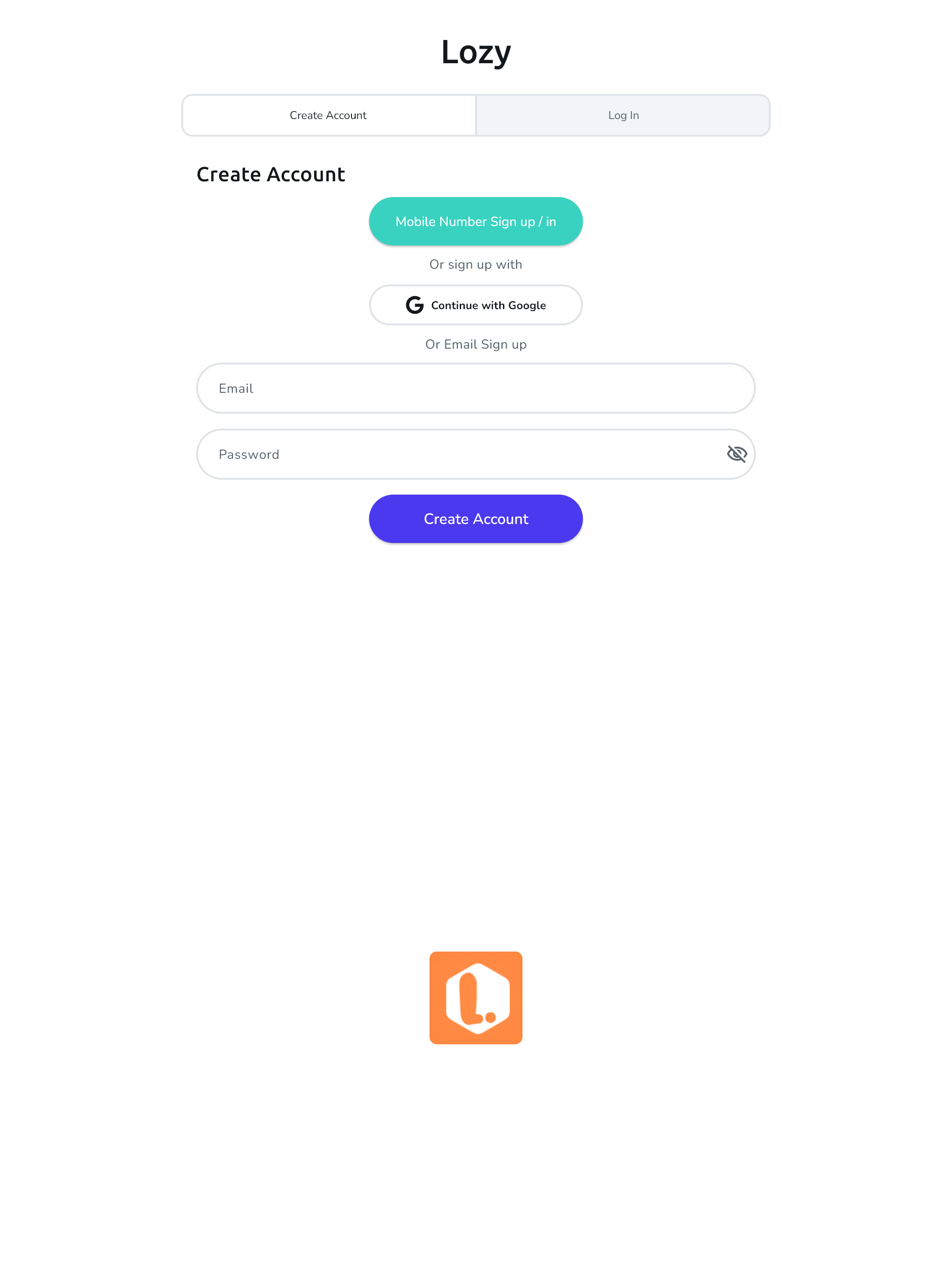 Lozy - Truck Booking App