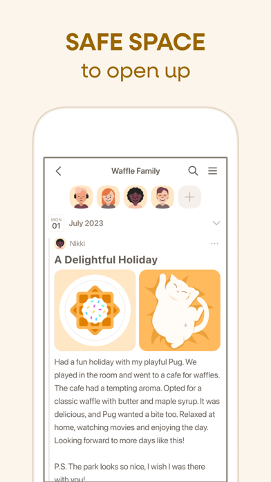 Waffle: Shared Journal Screenshot 4 - AppWisp.com