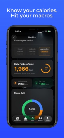 LeanTrack: Fat Loss Tracker Screenshot 9 of 10
